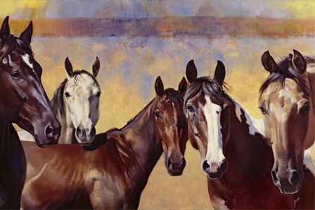 The Boys by Julie Chapman art print