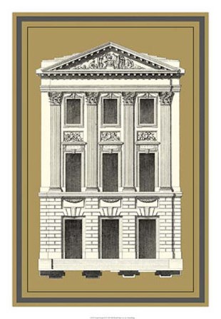 Grand Facade III by Jean F. De Neufforge art print