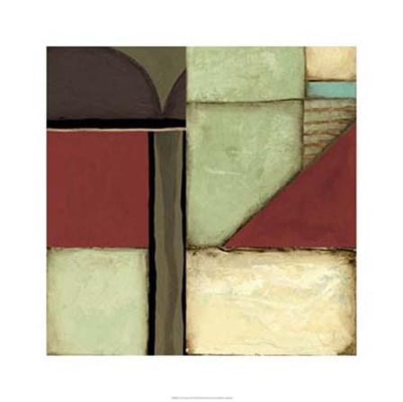 Loft Abstract III by Jennifer Goldberger art print