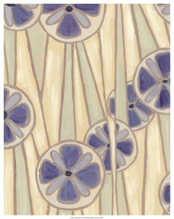Lavender Reeds II by Karen Deans art print