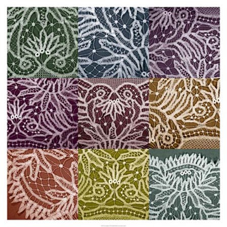 Lace Sampler by Renee Stramel art print