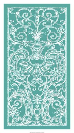 Graphic Ironwork II by Vision Studio art print