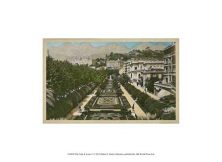 The Cote d&#39;Azur V art print