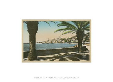 The Cote d&#39;Azur VI art print