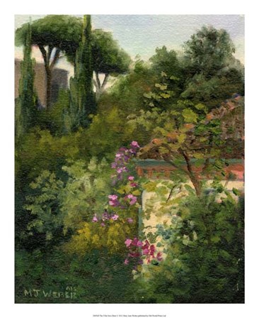 The Villa Next Door by Mary Jean Weber art print