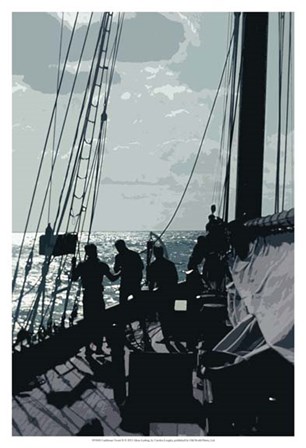 Caribbean Vessel II by Carolyn Longley art print