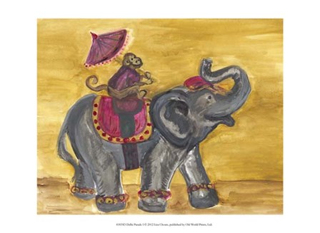 Delhi Parade I by Lisa Choate art print