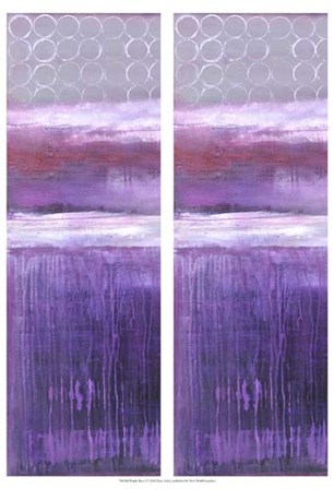 2-Up Purple Rain I by Erin Ashley art print