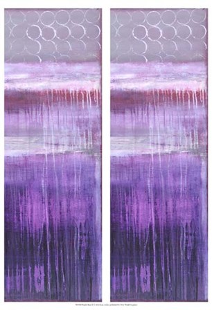 2-Up Purple Rain II by Erin Ashley art print