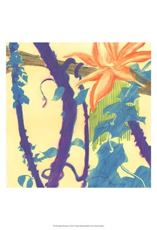 Jungle Monotype I by Carolyn Roth art print