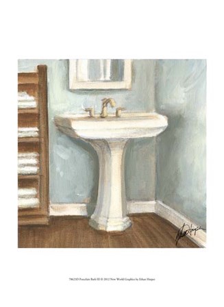 Porcelain Bath III by Ethan Harper art print