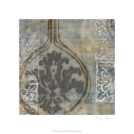 Floating Patterns I by Jennifer Goldberger art print