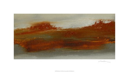 Red Horizon I by Sharon Gordon art print