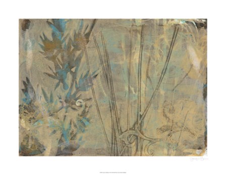 Layers on Bamboo I by Jennifer Goldberger art print