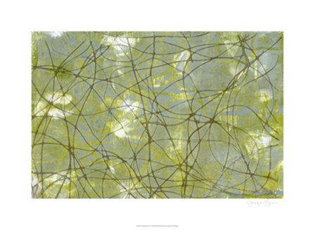 String Theory IV by Jennifer Goldberger art print