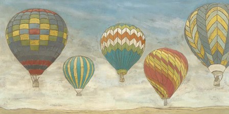 Up in the Air Panorama by Megan Meagher art print