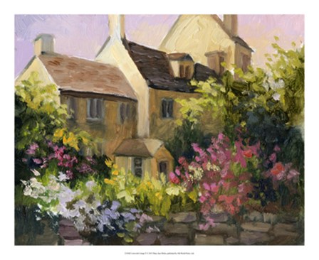 Cotswold Cottage V by Mary Jean Weber art print