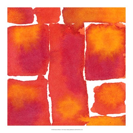 Saturated Blocks I by Renee Stramel art print