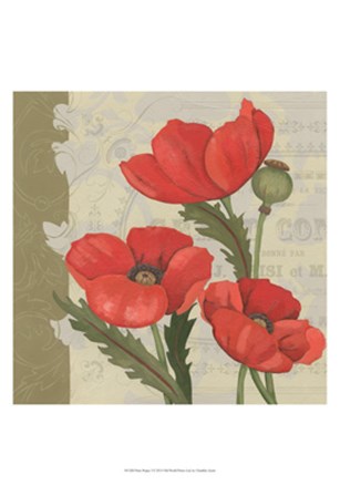 Paris Poppy I by Chariklia Zarris art print