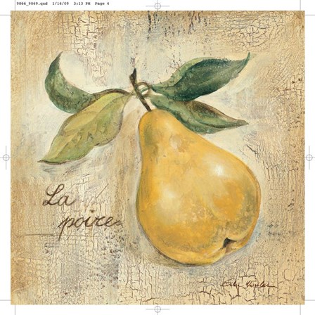 La Poire by Silvia Vassileva art print