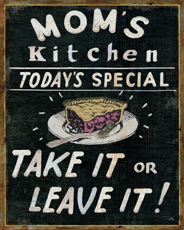Mom&#39;s Kitchen by Pela Studio art print