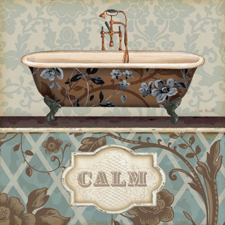 Bathroom Bliss II by Lisa Audit art print