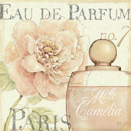 Fleurs and Parfum II by Daphne Brissonnet art print