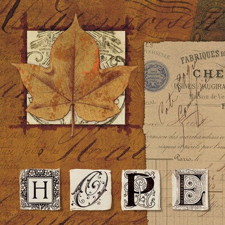 Natures Journal - Hope by Wild Apple Portfolio art print