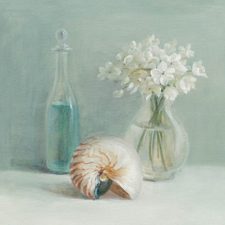 White Flower Spa by Danhui Nai art print