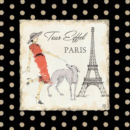 Ladies in Paris II by Avery Tillmon art print