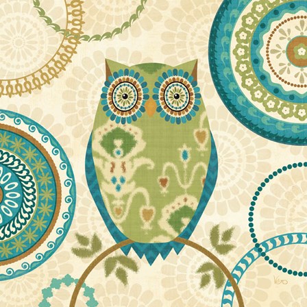 Owl Forest I by Veronique Charron art print