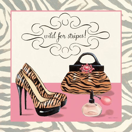 Wild for Stripes by Marco Fabiano art print