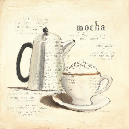 Parisian Coffee I by Emily Adams art print