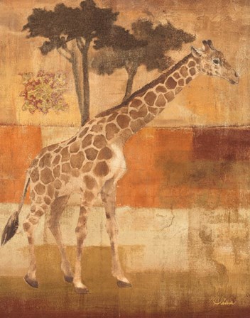 Animals on Safari I by Albena Hristova art print
