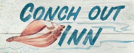 Conch Out Inn by Avery Tillmon art print