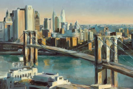 Into Manhattan by Marilyn Hageman art print