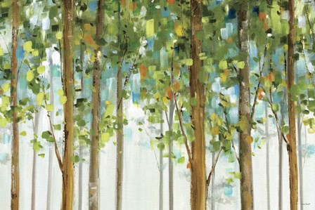 Forest Study I Crop by Lisa Audit art print