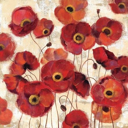 Bold Poppies by Silvia Vassileva art print