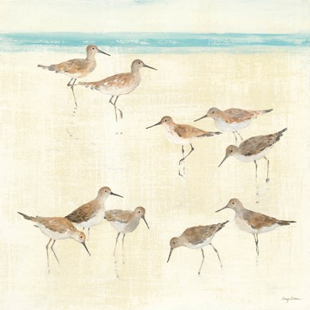 Sandpipers by Avery Tillmon art print