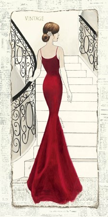 La Belle Rouge by Emily Adams art print