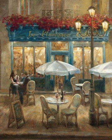 Paris Cafe I by Danhui Nai art print