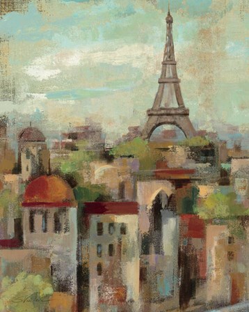 Spring in Paris II by Silvia Vassileva art print