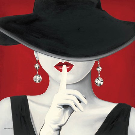 Haute Chapeau Rouge I by Marco Fabiano art print