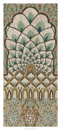 Peacock Tapestry I by Chariklia Zarris art print