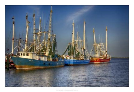 Shrimp Boats III by Danny Head art print