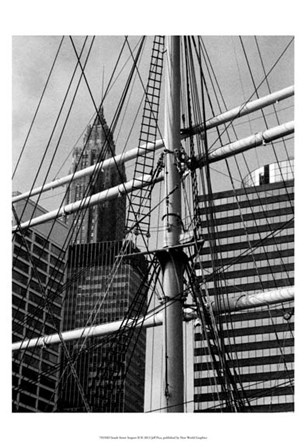 South Street Seaport II by Jeff Pica art print