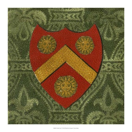 Noble Crest V by Vision Studio art print