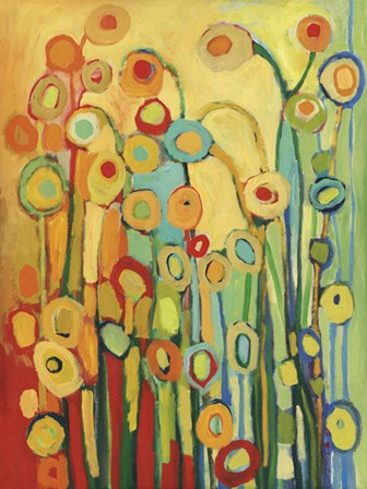 Dance of the Poppy Pods by Jennifer Lommers art print