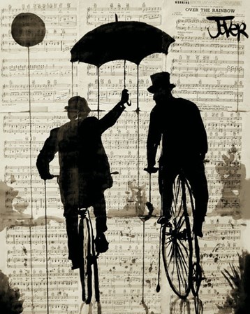 The Umbrella by Loui Jover art print