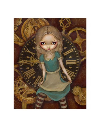 Alice and Clockworks by Jasmine Becket-Griffith art print